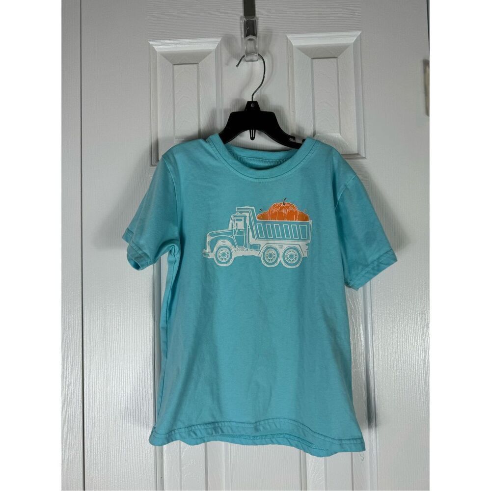 Shrimp & Grits Boys Shirt Size L 5/6